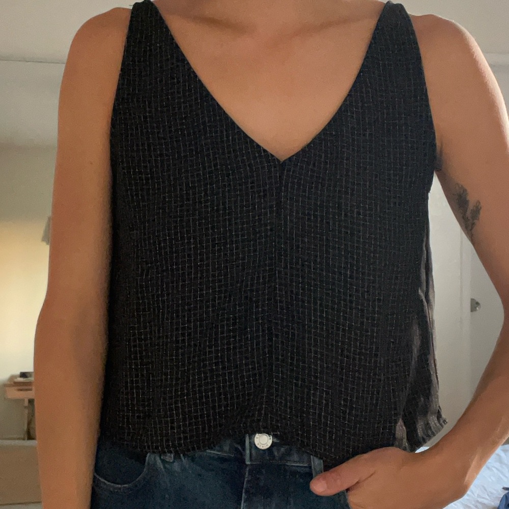 Whimsy & Row Black Tank